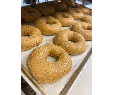 Low Carb NY Style Sesame Seed Bagels 10 pack - Fresh Baked